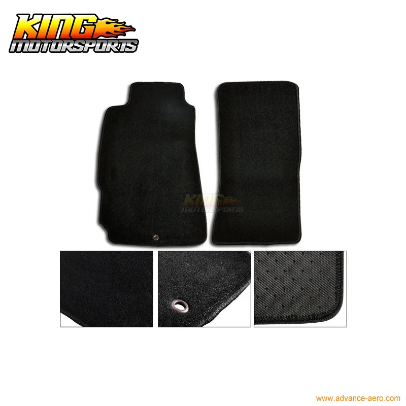 Fits 2004 2012 Mazda RX8 4Dr Factory Cutting Floor Mats Carpet Black