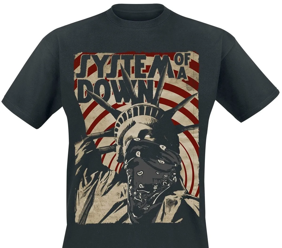 Мужская футболка Liberty Bandit System Of A Down забавная новинка Женская хлопчатобумажная