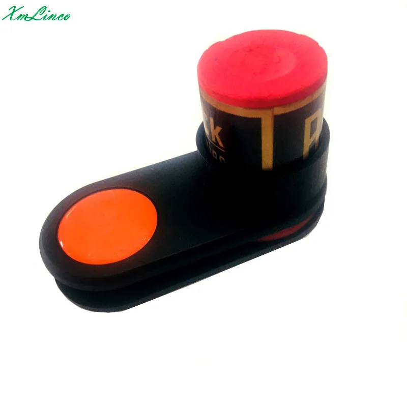 

multi-function billiard cue chalk holder with round base or square base