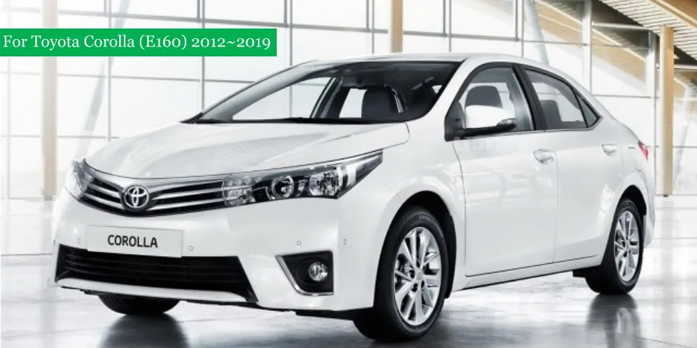 Sale Car Android System RockChip PX5 1080P IPS LCD Screen For Toyota Corolla (E160) 2012~2019 DVD Player GPS Navigation 2