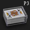 Caja de plástico transparente de poliestireno para juego de cartas, contenedor de colección de almacenamiento PS (solo caja de venta, no tiene cartas de juego) ► Foto 1/3