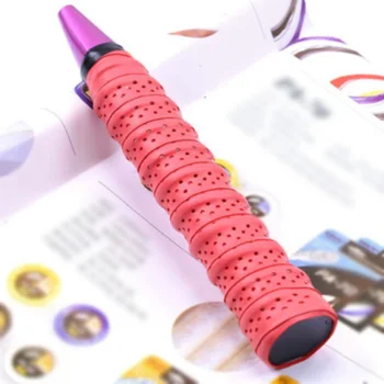 

Badminton Squash Handle Tape Cover No Slip Racket Grip Tennis Sweat Absorb