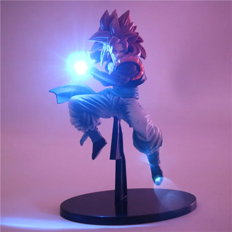 Dragon Ball Z Goku Silver Ultra Instinct Figure LED Table Lamp Boy Birthday Gift