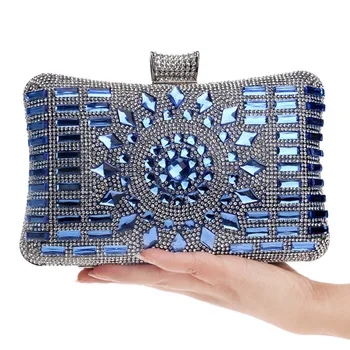 

Evening Clutch Bags Diamond-Studded Evening Bag With Chain Shoulder Bag Women's Handbags Wallets Evening Bag For Wedding June19