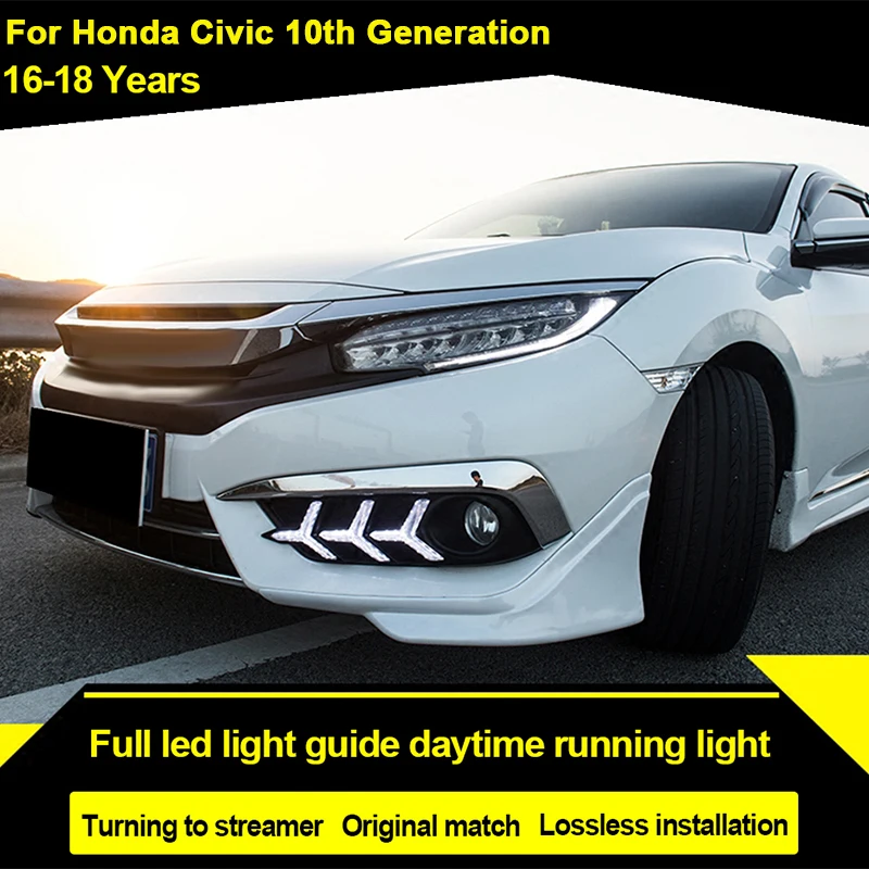 ROADOT-Car-drl-led-For-Honda-Civci-10th-2016-2017-2018-Daytime-Running-Lights-With-Fog (1)