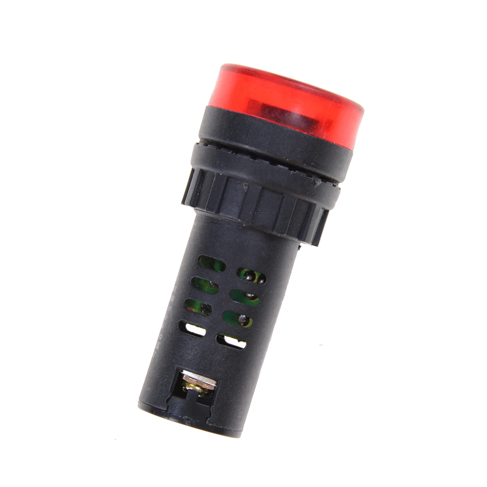 1 шт. 12В 24В 220В 380В LED 22 мм сигнальная светового Индикатора лампа Flash buzzer|led 22mm|indicator