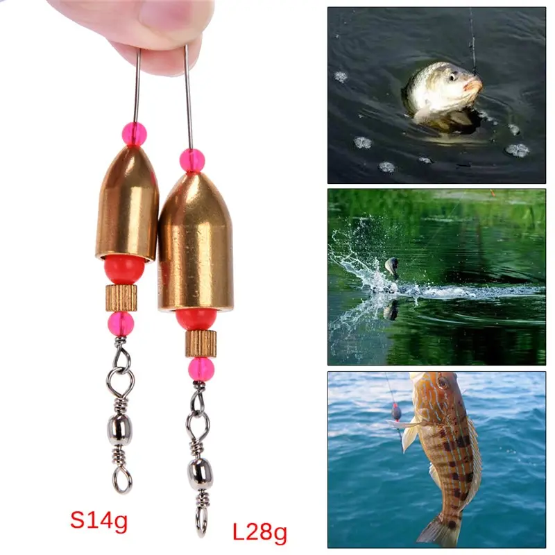 Buy 14/28G CRR Brass Fishing Sinker Carolina Ready Rig