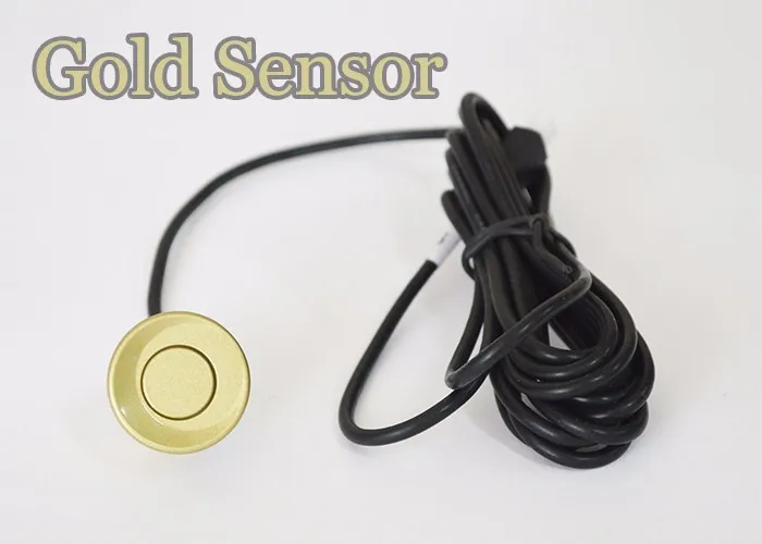 laser jammer for cars Car Parking Sensor 22mm 1 Pcs Sensor Kit Monitor Black Red Blue Silver Gold White Gray Champagne Gold Color for Reverse System bumper sensors