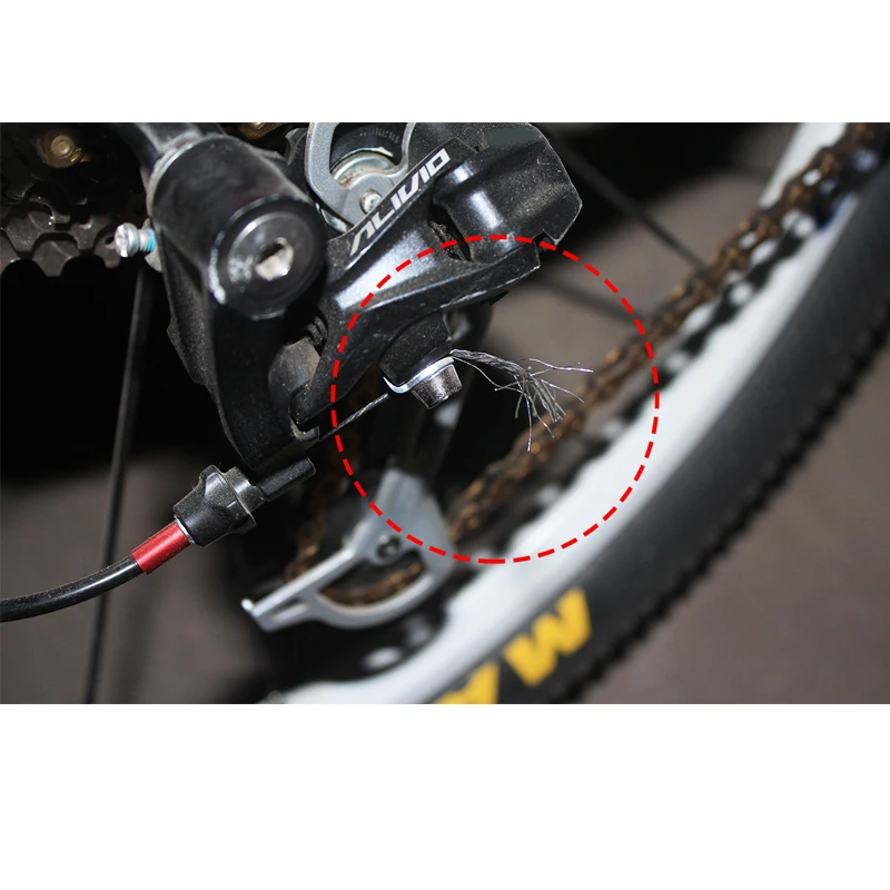 10x S Buckle Mountain Road Bicycle Disc Brake Cable Sets Pipe Line Accessory RS