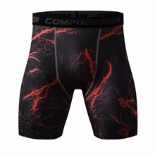 Новые быстросохнущие дышащие шорты Компрессионные супер тянущиеся мужские гоночные шорты для бодибилдинга Фитнес упражнения мужские тренировочные