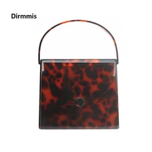 Bolso de mano de color ámbar Vintage de marca de diseñador para mujer, elegante bolso de fiesta graduación de noche con estampado de leopardo, bolso de mano informal de lujo para mujer