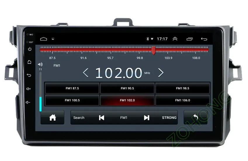Sale 4G 2+32Gb 2.5D Android car multimedia player for Toyota Corolla 2007 2008 2009 2010 2011 CAR gps navigation autoradio recorder 20