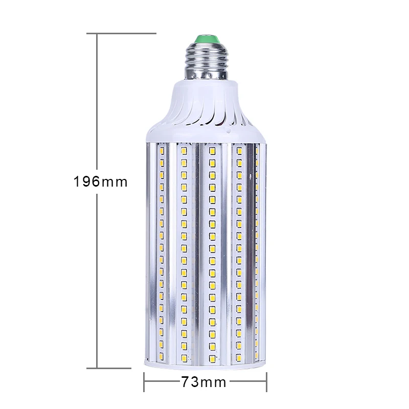 Bombillas светодиодный светильник-кукуруза E26 E27 E40 30W 40W 50W 70W AC 85 V-265 V алюминиевый светодиодный светильник-кукуруза SMD2835 светодиодный светильник