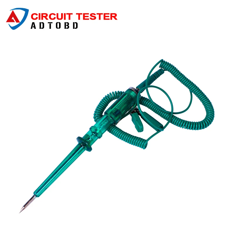 

Free Shipping Car Styling Circuit Test Leads DC 6V 12V 24V Voltage Auto Vehicle Lighting Diagnostic Repair Tools VoltMeter Light
