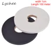 Lychee 100m Black White Non-woven Interlinings Iron On Single-sided Adhesive Tape Fabric Garment Decor Ribbon Cloth ► Photo 1/6