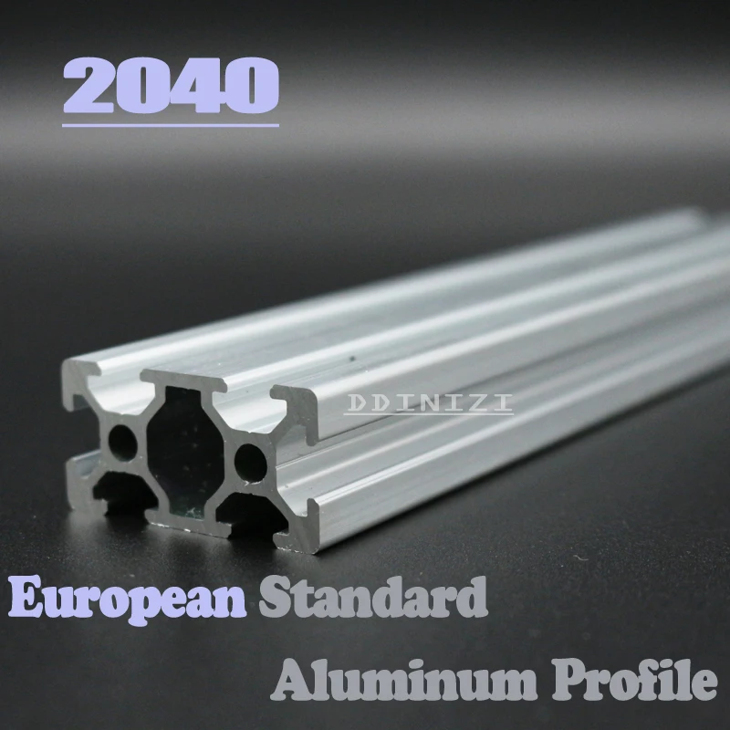 

CNC 3D Printer Parts 4pcs/lot European Standard Anodized Linear Rail Aluminum Profile Extrusion 2040 for DIY 3D printer