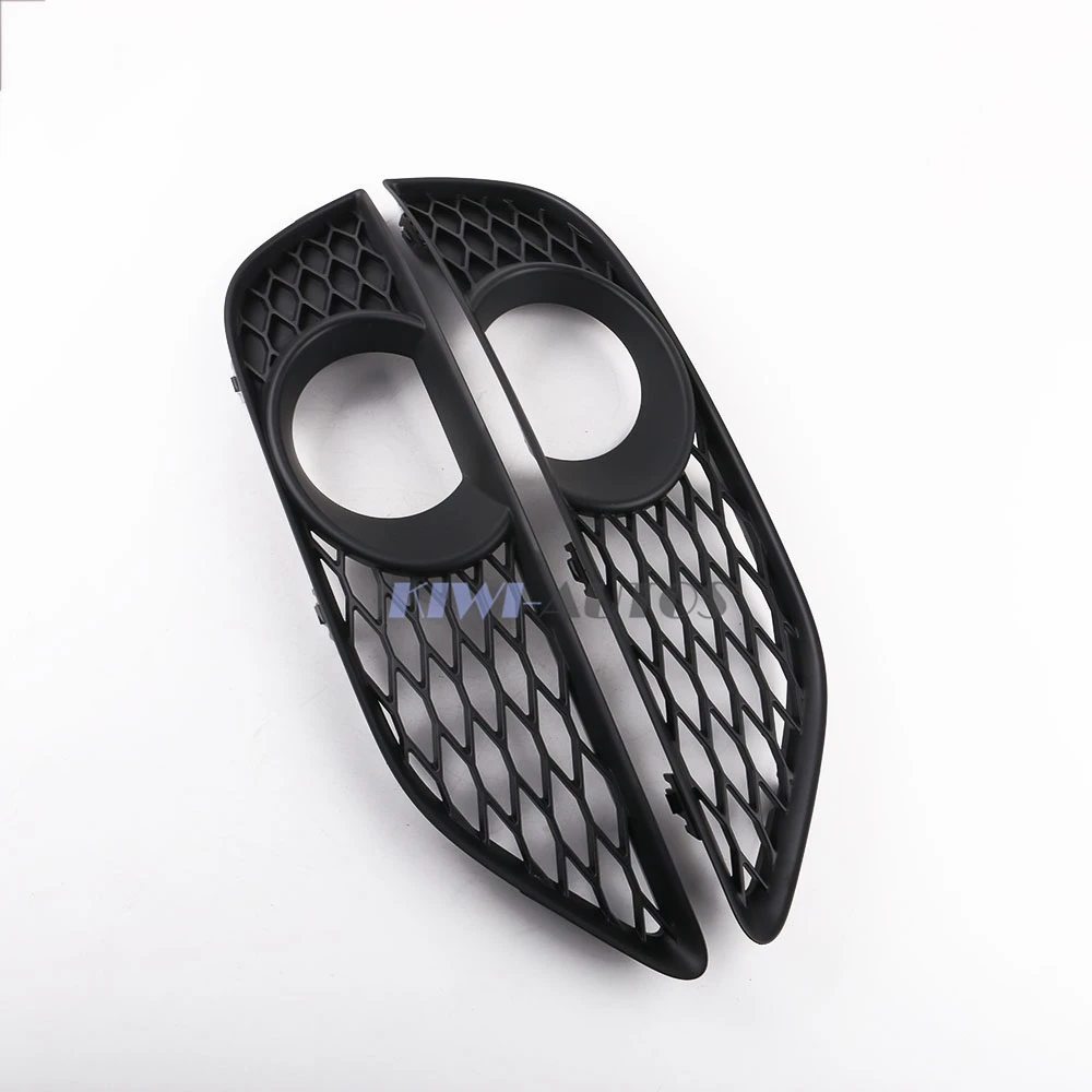 

Pair L+R Bumper Fog Light Grille Grill For Q7 4L0807676C 4L0 807 676C 01C 4L0 807 675 C 4L0807675C 4L0 807 676 C