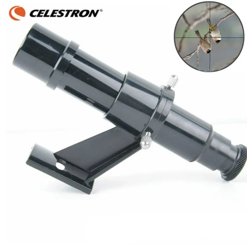 CELESTRON 5x24 Finder Scope оптический Finderscope отверстия кронштейн Crosshair Finder вид телескоп Монокуляр астрономические аксессуары