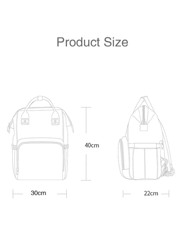 Disney сумка для подгузников, мам мама многофункциональный большой емкости водонепроницаемый рюкзак уход за ребенком мультфильм путешествия
