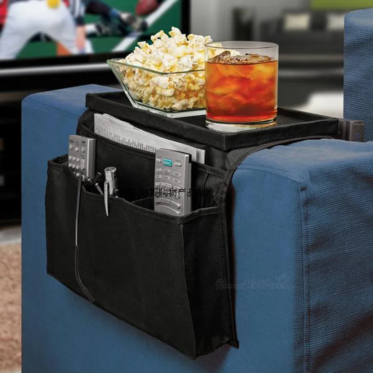 

Creative Sofa Armrest Towel Hanging Armrest Organizer Remote Controller Storage Bag serviettes Free Shipping