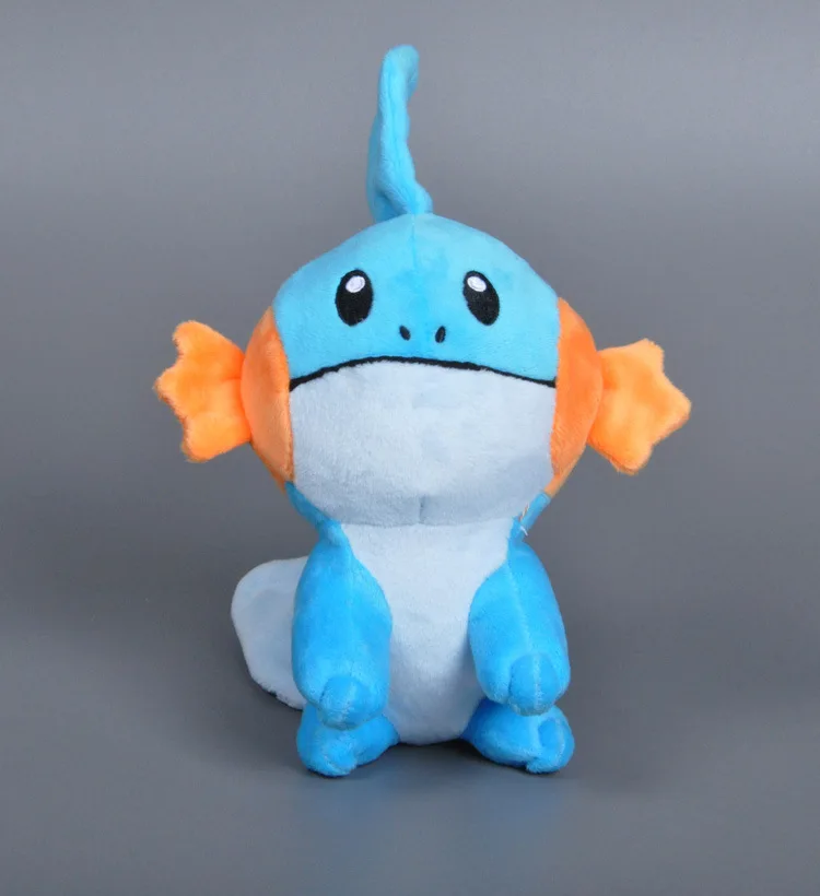 18 см стоящая Kunai Mudkip Пикачу Eevee фигурка для малышей, плюшевая, Kcute, Реалистичная, на день рождения, рождественский подарок для детей