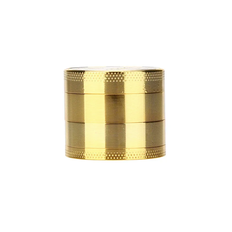 3rd Eye Smiley 4 layer Herb Grinder (Gold) – Temple®