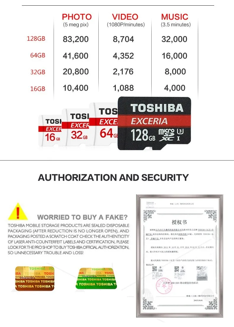 Toshiba 100 м/с карта памяти Micro SD карта 32 Гб класс 10 UHS-1 SDHC флэш-карты памяти Microsd для смартфонов/Таблица 90 м/с