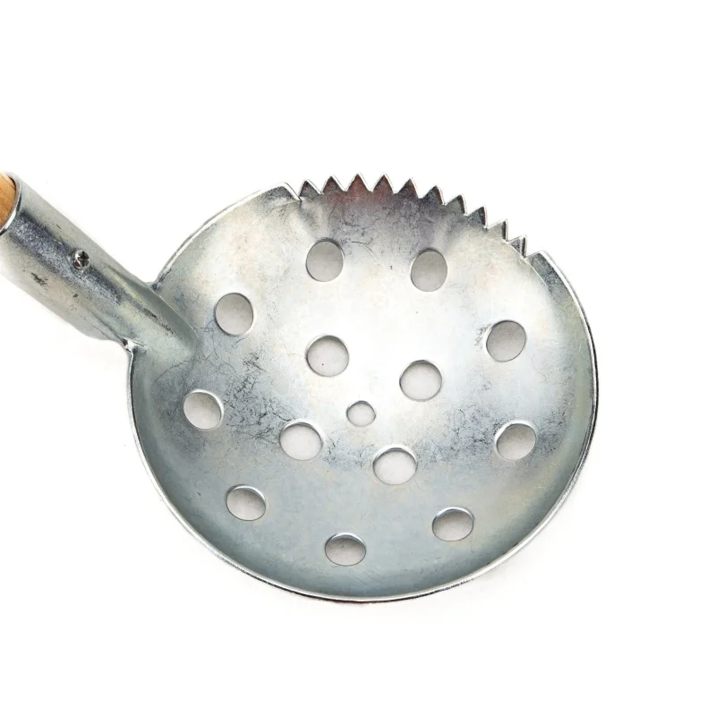 Ice Scoop скиммер с деревянной ручкой металла открытый Ice Рыбалка снасти инструмент интимные аксессуары