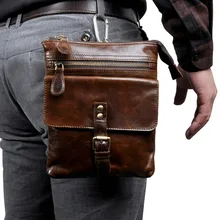 Кожаная мужская повседневная дизайнерская сумка-мессенджер через плечо Mochila, модная сумка для путешествий, поясная сумка на пояс, Tabelt 6574-c