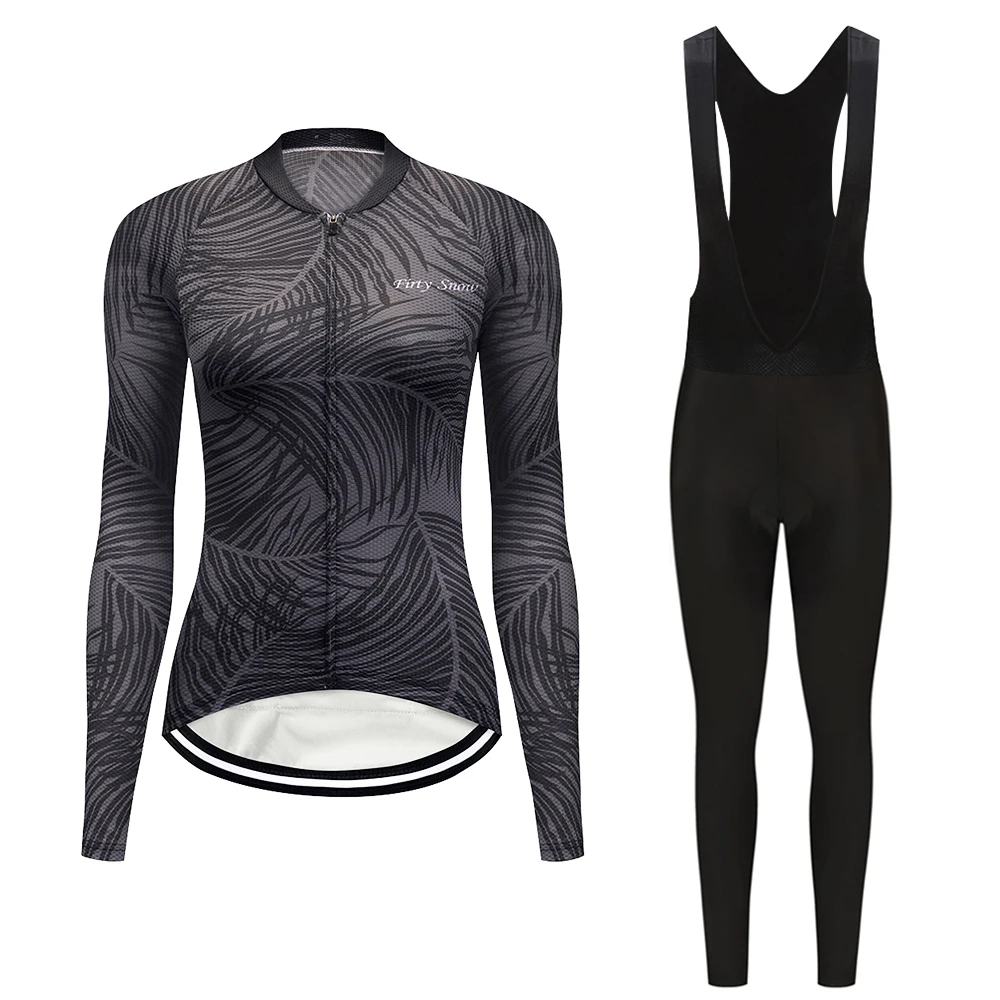 

Women Professional Cycling Jersey Sets Spring Autumn Mountain Bike Clothing Kits 2019 Female Road Bicycle Clothes Triathlon Suit