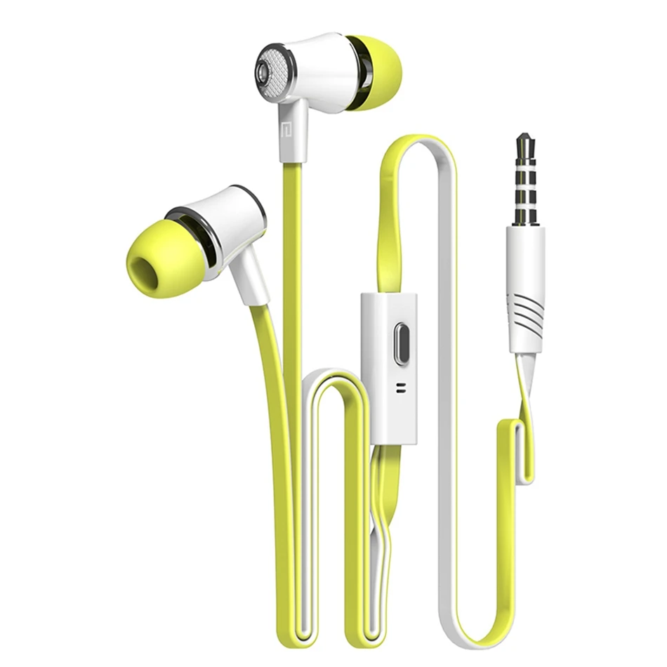 Hi-fi Earphones In Ear Color Headphone with Microphone Headset for iPhone Android Mobile Phone MP3 Bass Earbuds Stereo Earphone  (14)