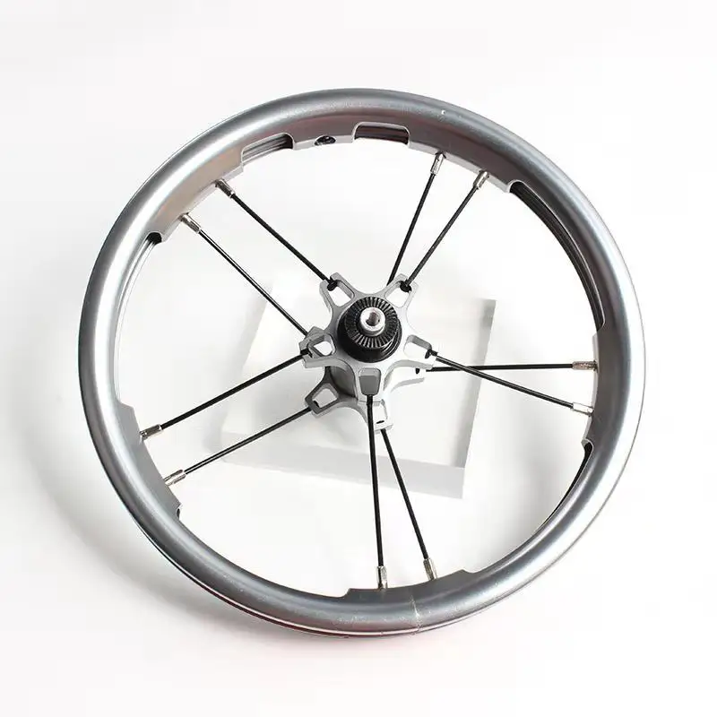 Best Children Balance Wheel Ultralight 251 g 12 Inch 85-95mm Children Bike Wheel Carbon Fiber Hub Anode Color Balance Bike Wheel 3