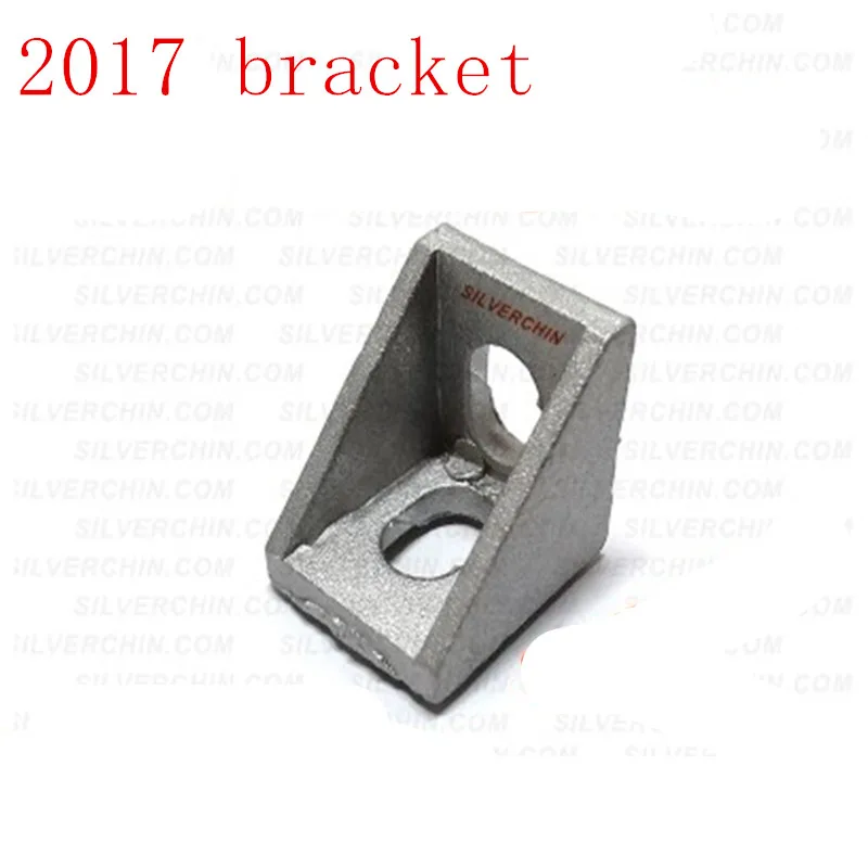 10Pcs20Pcs 2020 Corner Fitting Angle Aluminum 17Mmx20Mm L Type Bracket For Profile huismerk kopen in de aanbieding