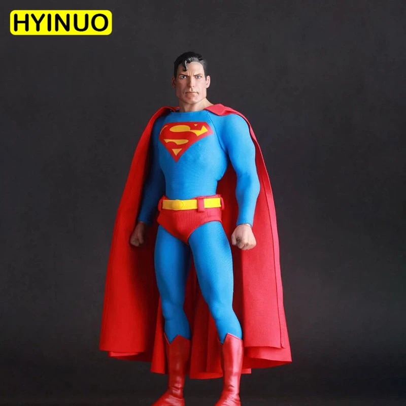 

1/6 Scale Justice League Red Superman Action Figure Christopher Reeve Full Set Doll Model Toys For Collection Gifts For Kids