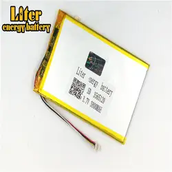 Разъем 1,0-4 P 3565120 3,7 V 3800mah планшетный ПК литий-полимерный аккумулятор батареи перезаряжаемый литий-ионный полимерный