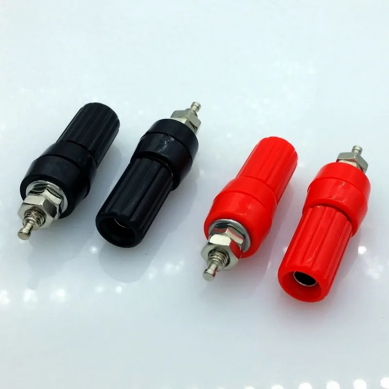 10Pcs/Lot Speaker Amplifier Terminal Binding Post 4mm Banana Plug