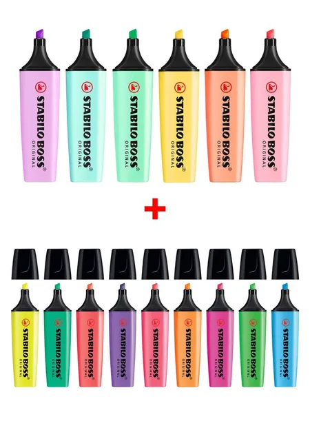 set of 15 stabilo