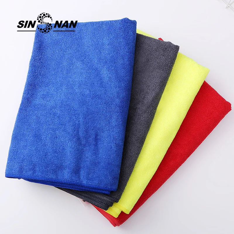 

SINSNAN 60X80cm Microfiber Cleaning Mopping Cloth Absorbent Washing Windows Car Kitchen Multi-purpose Cloth Home Clean Big Rag