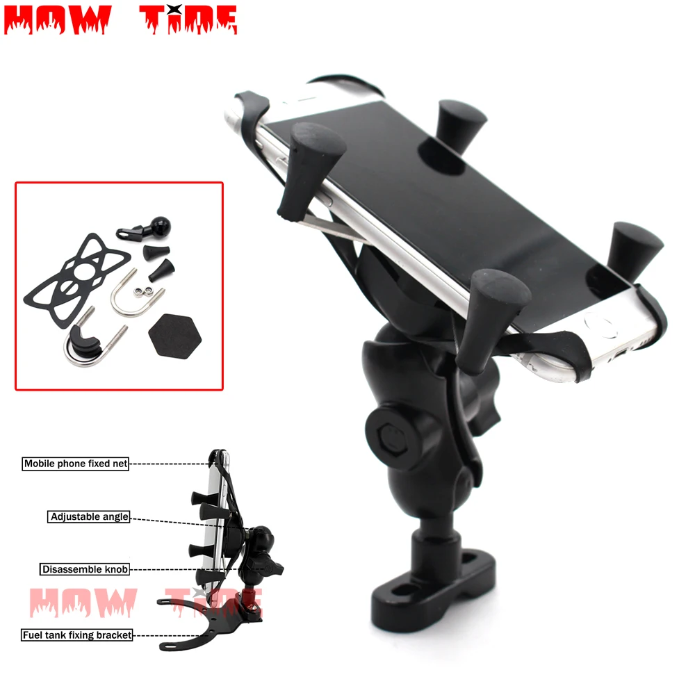

High Quality Motorcycle GPS Navigation Frame Mobile Phone Mount Bracket For KTM 950/1050/1190/1290 Super DUKE/ ADV/S Adventure/S
