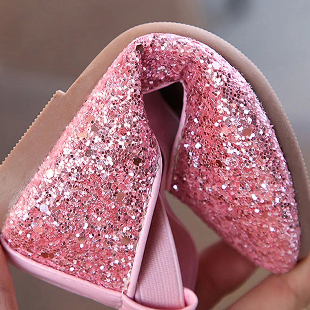 Обувь для малышей; обувь для маленьких девочек; обувь принцессы с блестками; обувь для танцев; bebe zapatos6.108