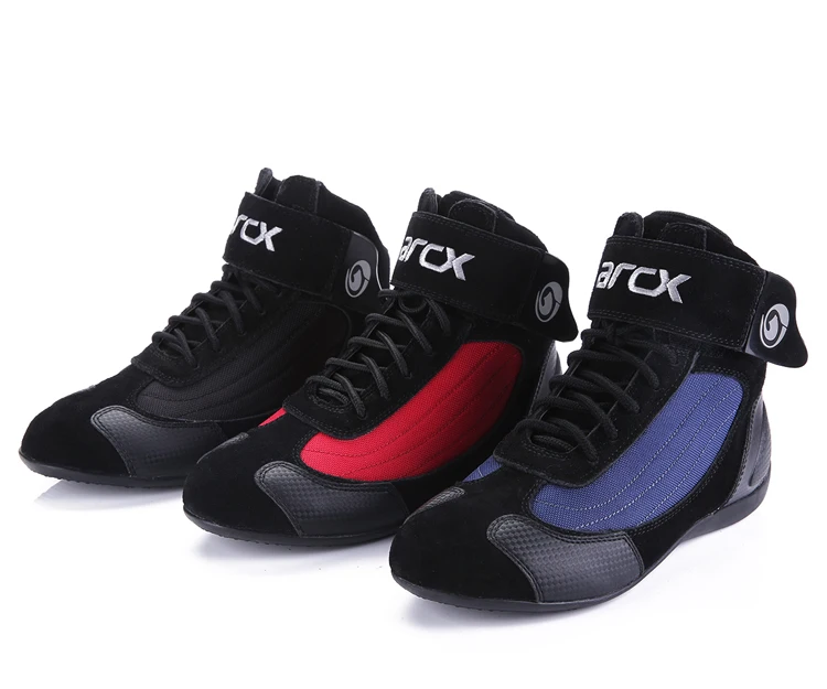 ФОТО Arcx men and women motorcycle boots shoes racing shoes cycling shoes autumn and summer shoes locomotive Size: 36-45