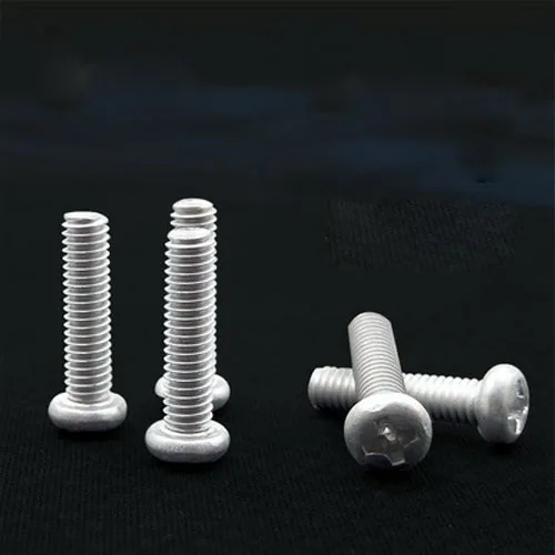 50Pcs M2.5 Aluminum Phillips Socket Pan head screws Cross Round screw Machine bolts 4mm-20mm length | Обустройство дома