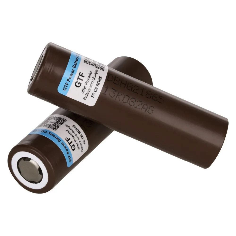 GTF 100% Новый 18650 Батарея 3 6 V 3000 мА/ч 18650HG2 Li Ion Перезаряжаемые для извилистый е