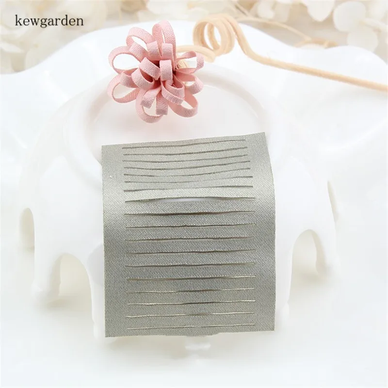Kewgarden шифоновый бантик для волос ручной работы материал маленьких девочек