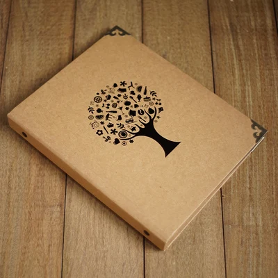 handmade retro blank scrapbook album loose leaf vintage paper diy
