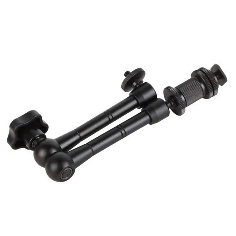 

Durable 11" Magic Arm Gymbal Stand Adjustable Arm for Monitor LED Lights Camera Photo Photography Studio Accessories