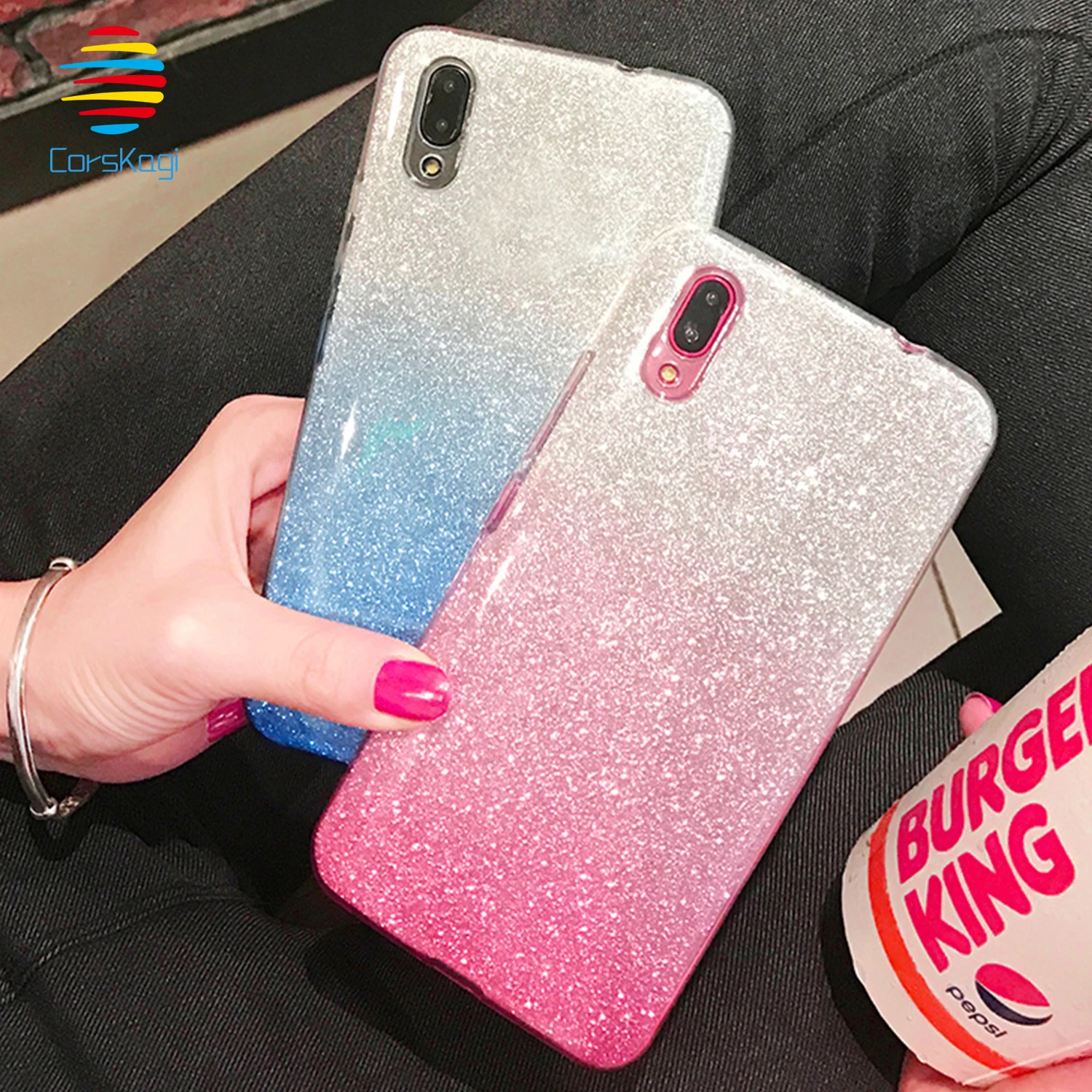 

Shining Glitter Case For Sony Xperia 1 10 Plus XZ PREMIUM XZ1 XZ2 XZ3 X COMPACT XA1 XA2 Plus XA Ultra Bling Silicone Cover Soft