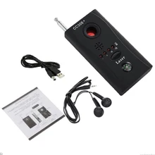 CC308+ полный спектр Беспроводной анти-откровенный анти-подслушивания Радиочастотный детектор GSM искатель устройств полный частотный детектор