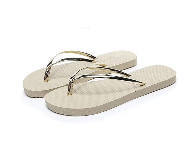 JIANBUDAN Casual women's beach slippers Flat non-slip Summer 2020 Lightweight comfortable flip flops Peep Toe Slippers 35-40