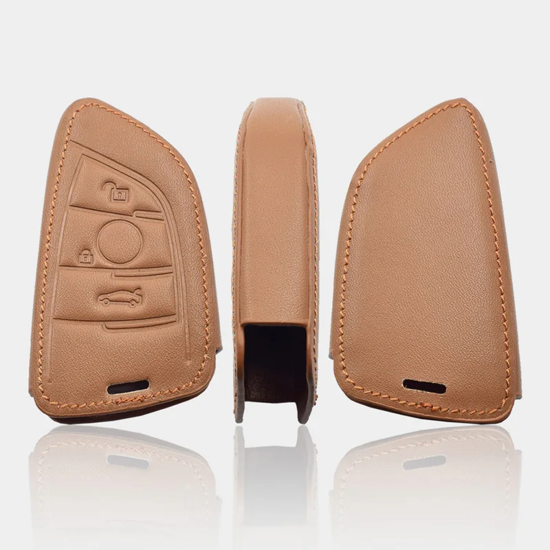 

Smart Remote 1Pc Key Case Leather Case Decoration Replacement For BMW X1 X5 X6 F15 F16 F48 Durable Accessories